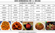 新苏附小教育集团溪秀实验小学2024-2025学年第二学期第（ 九）周菜谱